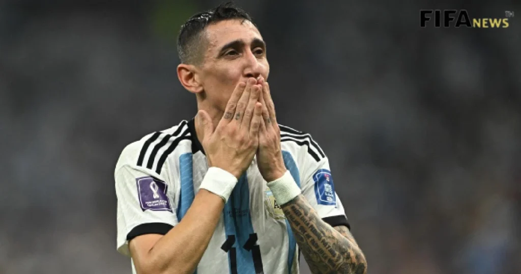 อังเคล ดิ มาเรีย ทีมชาติอาร์เจนตินา