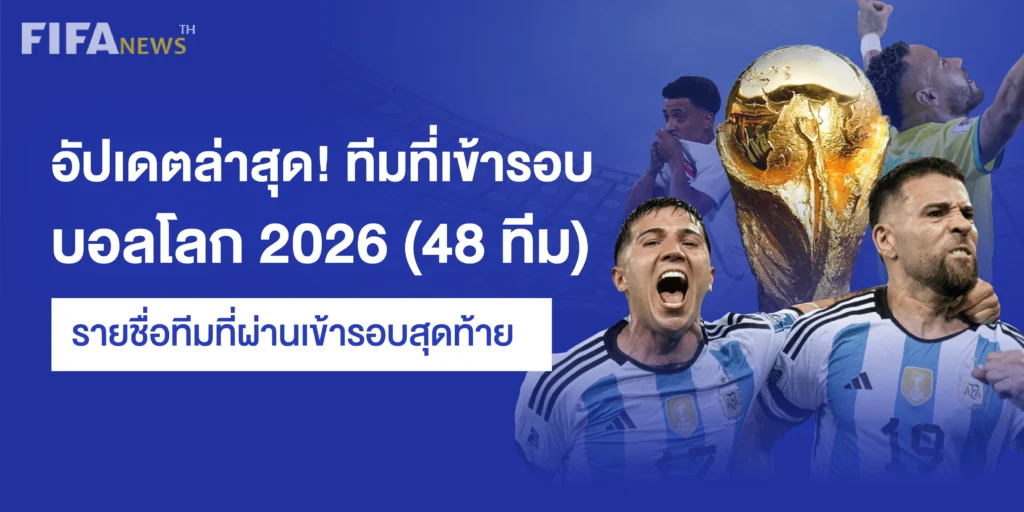 ทีมที่เข้ารอบ บอลโลก 2026